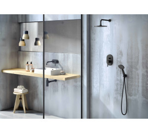 MONOMANDO DE LAVABO EMPOTRADO CAÑO 16CM