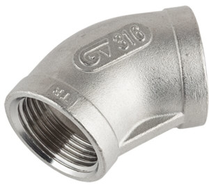 Colze 45º F-F rosca NPT