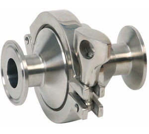 Vàlvula retenció extrems clamp