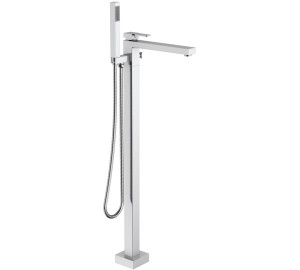 Monocomandament de peu per a banyera Kenjo Xapat en crom