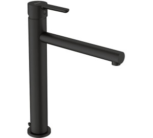Monocomandament de lavabo alt Negre Oslo Black