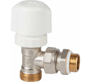 Vàlvula termostatitzable escaire per a tub de coure, PEX i multicapa amb GE-System