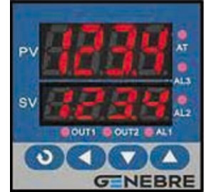 Regulador inp. programable out relé + 1 alarmes