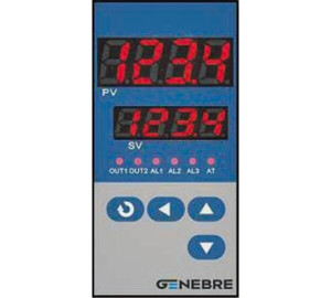 Regulador inp. programable out relé + 2 alarmes (8075)<br>Regulador inp. programable out 4-20mA + 2 alarmes (8076)