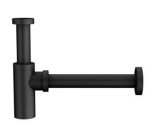 Sifó ampolla per a lavabo i bidet 1 1/4" negre
