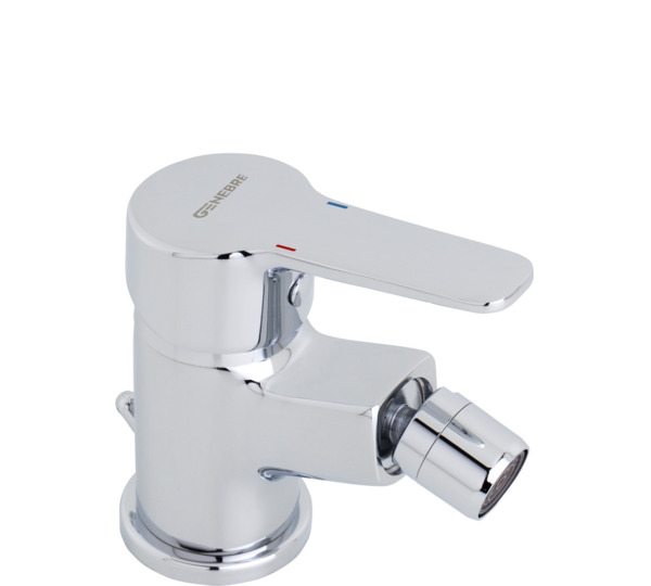 Monocomandament de bidet Xapat en crom Bàsic
