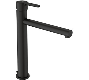Monocomandament de lavabo alt Negre Oslo Black