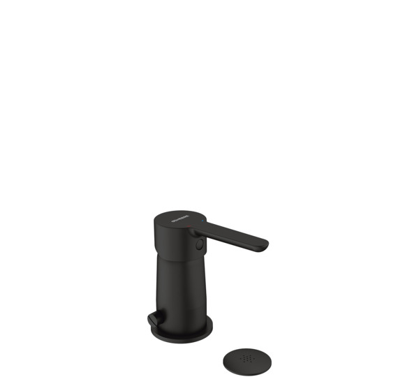 Monocomandament de bidet amb transmissió Negre Oslo Black