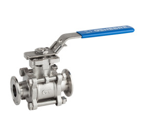 Vàlvula esfera 3 peces extrems clamp
