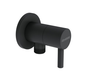 Vàlvula d’escaire rodona 3/8" negra
