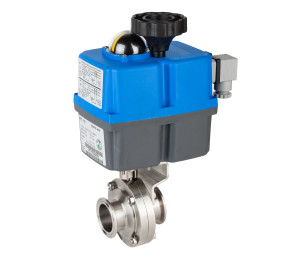 Vàlvula papallona extrems Clamp