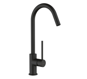 Monocomandament d’aigüera cartutx 25 obertura en fred Black TAU