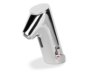 Aixeta de lavabo mescladora amb sensor i bateria