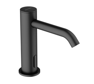 Aixeta de lavabo amb sensor negre - KLIN