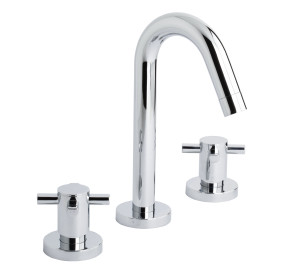 Bateria de lavabo canella inclinada