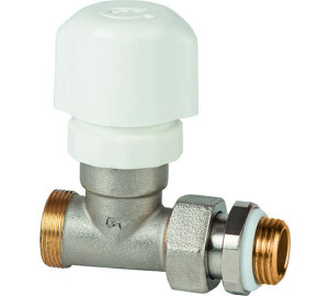 Vàlvula termostatitzable recta per a tub de coure, PEX i multicapa amb GE-System