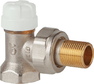 Vàlvula de tall escaire per a tub de ferro amb GE System