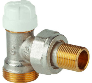 Vàlvula de tall escaire per a tub coure, PEX i multicapa amb GE System