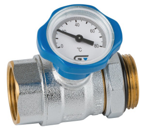 VALVULA TERMOMETRO PARA COLECTOR AGUA FRIA