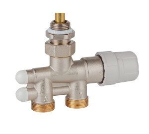 Vàlvula monotub termostatitzable 4 vies per a radiador