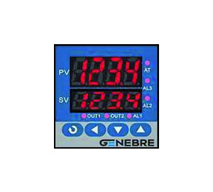 Regulador inp. programable out relé + 1 alarmes